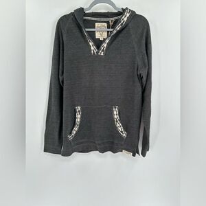 Third & Army Pullover Grey Hoodie Sweatshirt NWT Small